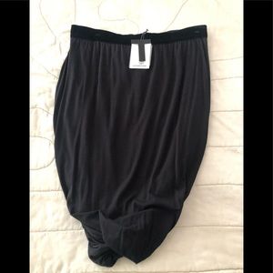 Alexander Wang T Modal Spandex Ruched Skirt